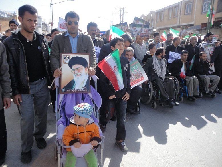گزارش تصویری حضور حماسی مردم شهرکرد در راهپیمایی 22بهمن