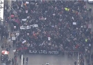 ۶۰ هزار نفر در خیابان‌های نیویورک/ تظاهرات مشابه در واشنگتن، بوستون و سانفرانسیسکو+عکس