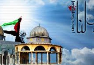 راهپيمايي روز جهاني قدس نماد حمايت مردم آزاديخواه ايران اسلامي از ملت مقاوم فلسطين است