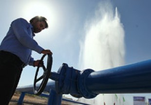 پروژه آب رساني روستاي حسين آباد در بروجن افتتاح شد