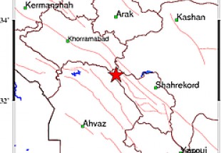 حمله چندباره زلزله به کوهرنگ