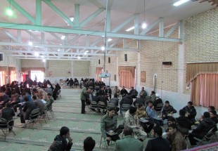 حضور 150 نفر از نخبگان و صاحب‌نظران سامان در نشست عمومي بسيج شهرستان