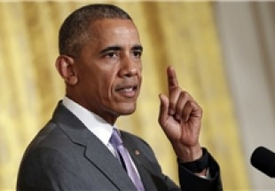 اوباما: از طریق دیپلماسی برنامه تسلیحات هسته‌ای ایران را متوقف کردیم