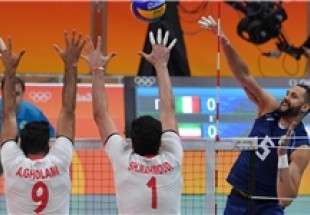 زور ایران به ایتالیا نرسید/ خداحافظی شاگردان لوزانو با المپیک
