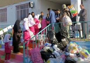 آموزش بازيافت و محيط زيست در مدارس شهر فرخشهر آغاز شد
