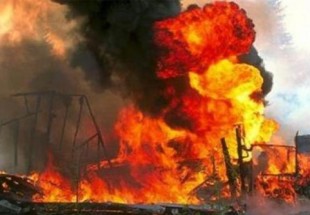 آتش سوزی در واحد بسته بندی شهرکرد 300 میلیارد خسارت برجای گذاشت