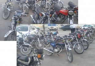 توقيف 50 موتورسيکلت‌ متخلف درشهر بن
