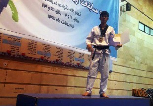 حسین حیدری بلداجی در مسابقات آزاد هان مادانگ قهرمانی کشور طلایی شد