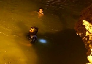 غرق شدن نوجوان 13ساله در رودخانه رستم آباد+تصاوير
