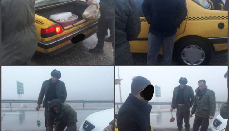 متخلف صید غیرمجاز 70 قطعه ماهی در چهارمحال و بختیاری دستگیر شد