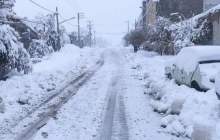 برف، مسیر دسترسی به روستاهای شهرستان بن را مسدود کرده است/ خسارت فراوان بارش‌ها به باغات این شهرستان