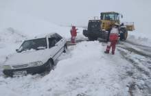 خدمت‌رسانی به 321 حادثه دیده در برف و کولاک چهارمحال و بختیاری