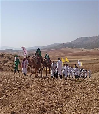 نمايش بازسازي واقعه غدير خم در لردگان برگزار شد+ عکس