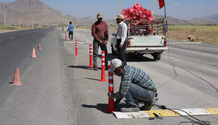 4.5 کیلومتر از محور باند دوم بلداجی به گندمان افتتاح شد